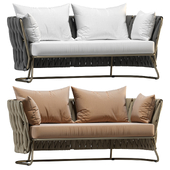 CHELSEAFabric garden sofa