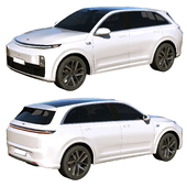 Lixiang L7. Low Poly