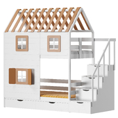 Bunk bed house Tandem