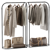 Rack with clothes 03