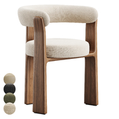 Granite 3 Legged Chair by Kave Home