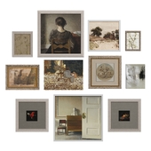 Set of classic paintings 74