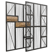 Partition for zoning cafe Loft 58 R54-13
