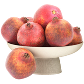 bowl of pomegranate fruit