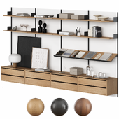 New Works Library Shelf