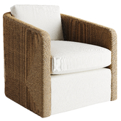Palecek Carmine Swivel Lounge Chair