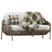 SUNRAY Fabric garden sofa