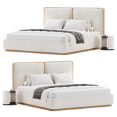 Gem Upholstered King Queen Bed