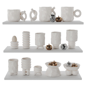 White porcelain products