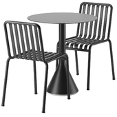 PALISSADE Chair and Cone Table by Hay