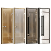 Glass doors Harvia