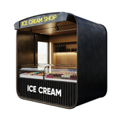Ice Cream Shop 01 by Devran3D