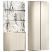 Wardrobe with decor 05