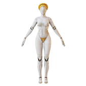 Twin statuette from Atomic Heart