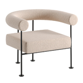 Qua-ndo AP M TS Lounge Armchair by Midj