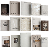 Aesthetic coffee table books set 01