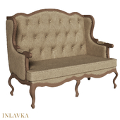 OM Sofa with carriage coupler in classic style
