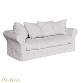 OM Three-seater extendable sofa in classic style