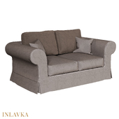 OM Three-seater extendable sofa in classic style