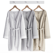 Set of robes on a hanger