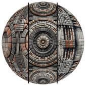 FB1031 Brick centurion covering | 3MAT | PBR | Seamless