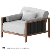 Teak armchair EQUADOR