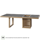 Teak wood coffee table EQUADOR 140