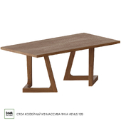 Teak wood coffee table VENUS 120