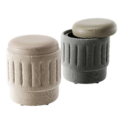 Cork Pouf