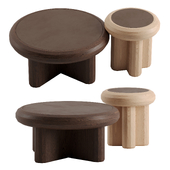 Altar coffee tables by Pierre Frey