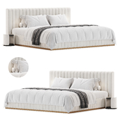 Forte White Bed