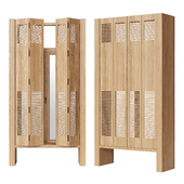 Window with perforated shutters v2