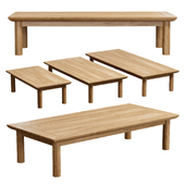 Restoration Hardware Lindon Coffee Tables