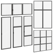 Panoramic Windows set