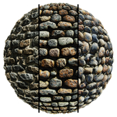 FB1034 stone Façade coverings | 3MAT | PBR | Seamless