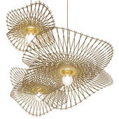 Lamp with bamboo structure Model C