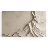 Beige 3D Wall Sculpture