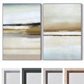 Set of large wall paintings 3472