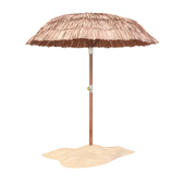 Straw Beach Umbrella