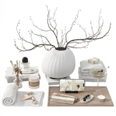 Bathroom accessories set 03