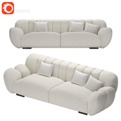 Nailea Shell White Sofa