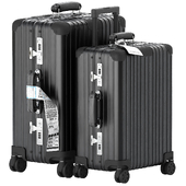 suitcase rimowa classic cabin in black