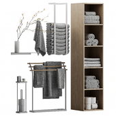 Decor for bathroom and laundry room