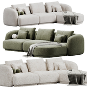 Miley Corner Sofa By Naduvi | Sofa
