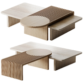 Stick and Stone center table by Dooq