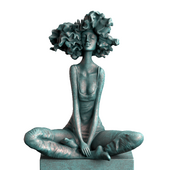 Girl sculpture