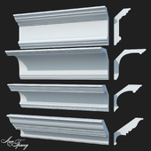 Smooth cornices Pack #37 LepGrand