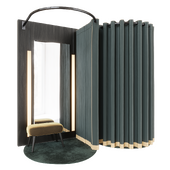 Fitting room for clothing store v7
