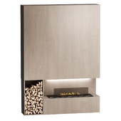 Modern bio-fireplace