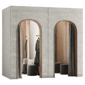 Fitting room for clothing store 003 KM